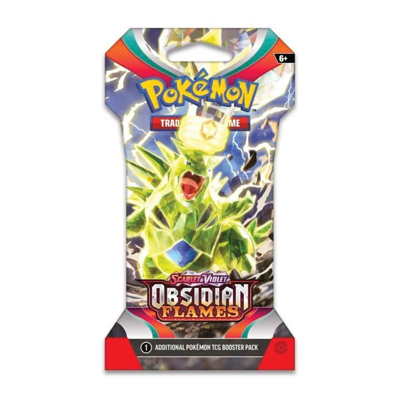 Pokemon TCG: Scarlet and Violet SV03 Obsidian Flames Boosters (Sleeved) Image_3