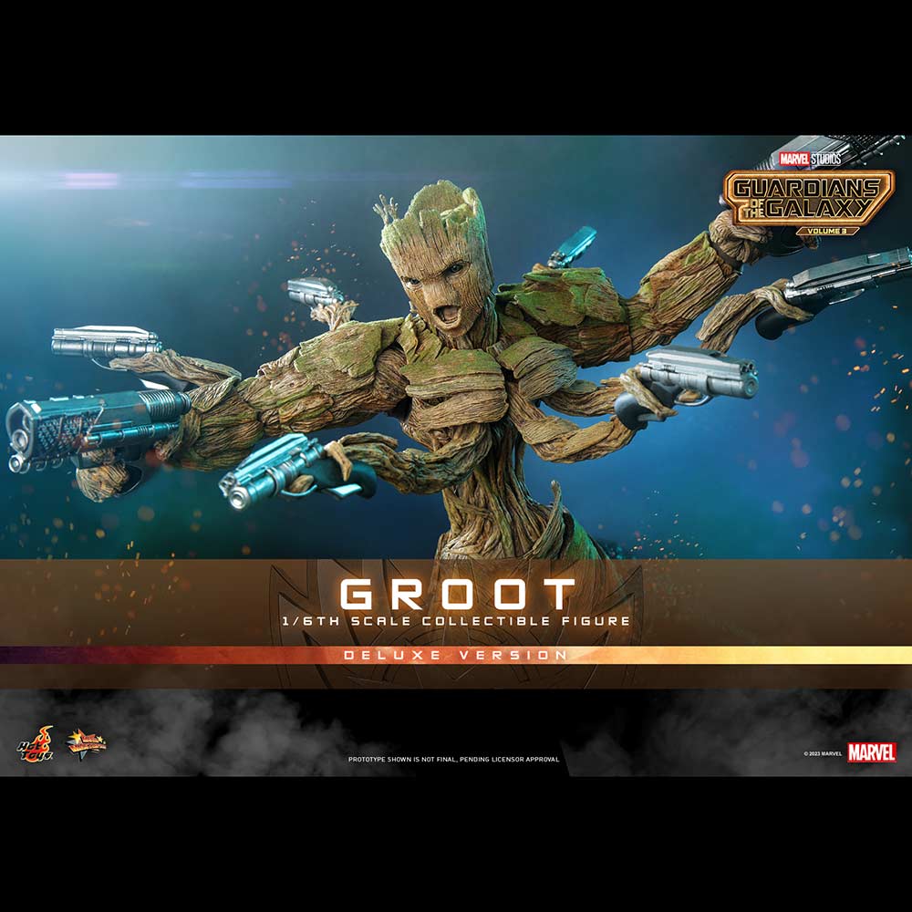 (PO) Movie Masterpiece Series MMS707 - Guardians of the Galaxy Vol. 3 - Groot (Deluxe Version) Image_3