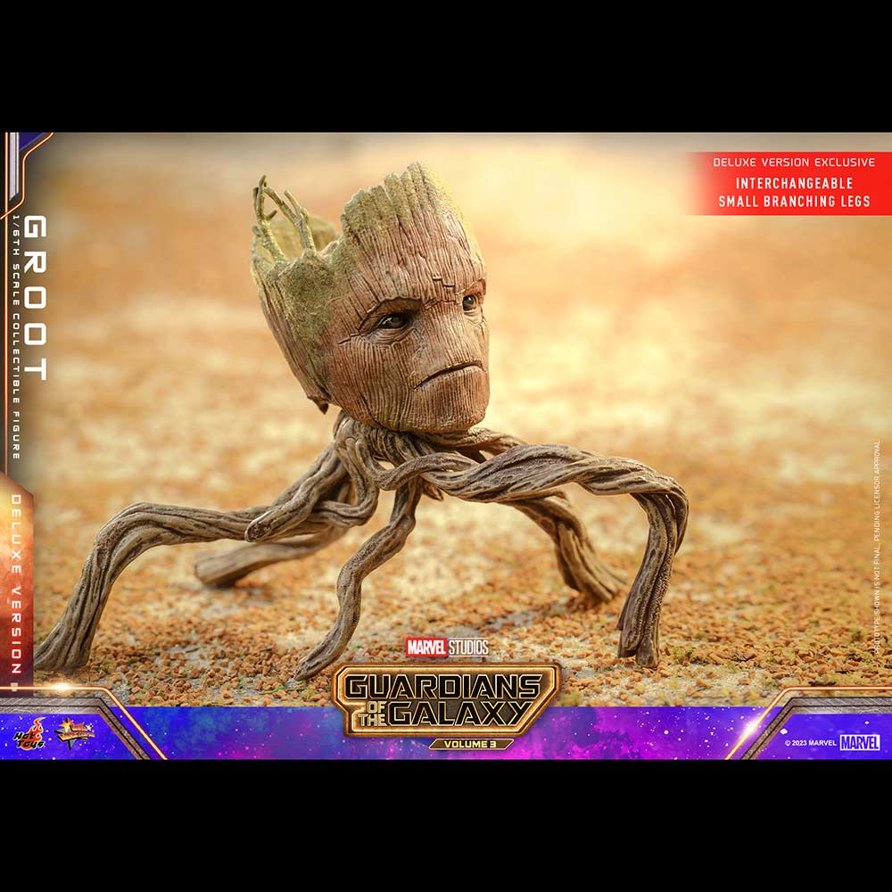 (PO) Movie Masterpiece Series MMS707 - Guardians of the Galaxy Vol. 3 - Groot (Deluxe Version) Image_5