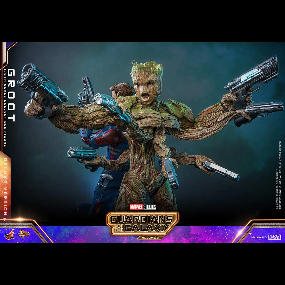 (PO) Movie Masterpiece Series MMS707 - Guardians of the Galaxy Vol. 3 - Groot (Deluxe Version) Image_7