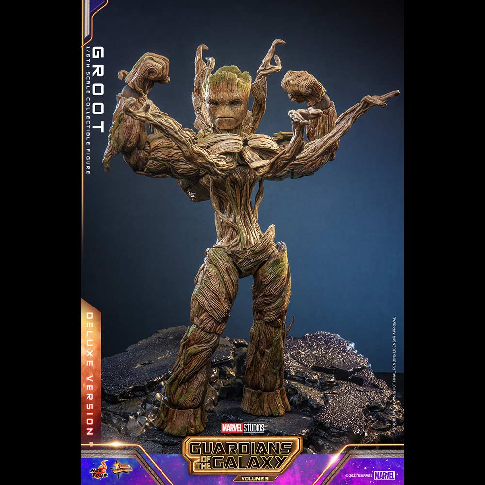 (PO) Movie Masterpiece Series MMS707 - Guardians of the Galaxy Vol. 3 - Groot (Deluxe Version) Image_13
