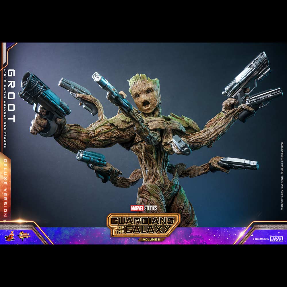 (PO) Movie Masterpiece Series MMS707 - Guardians of the Galaxy Vol. 3 - Groot (Deluxe Version) Image_16