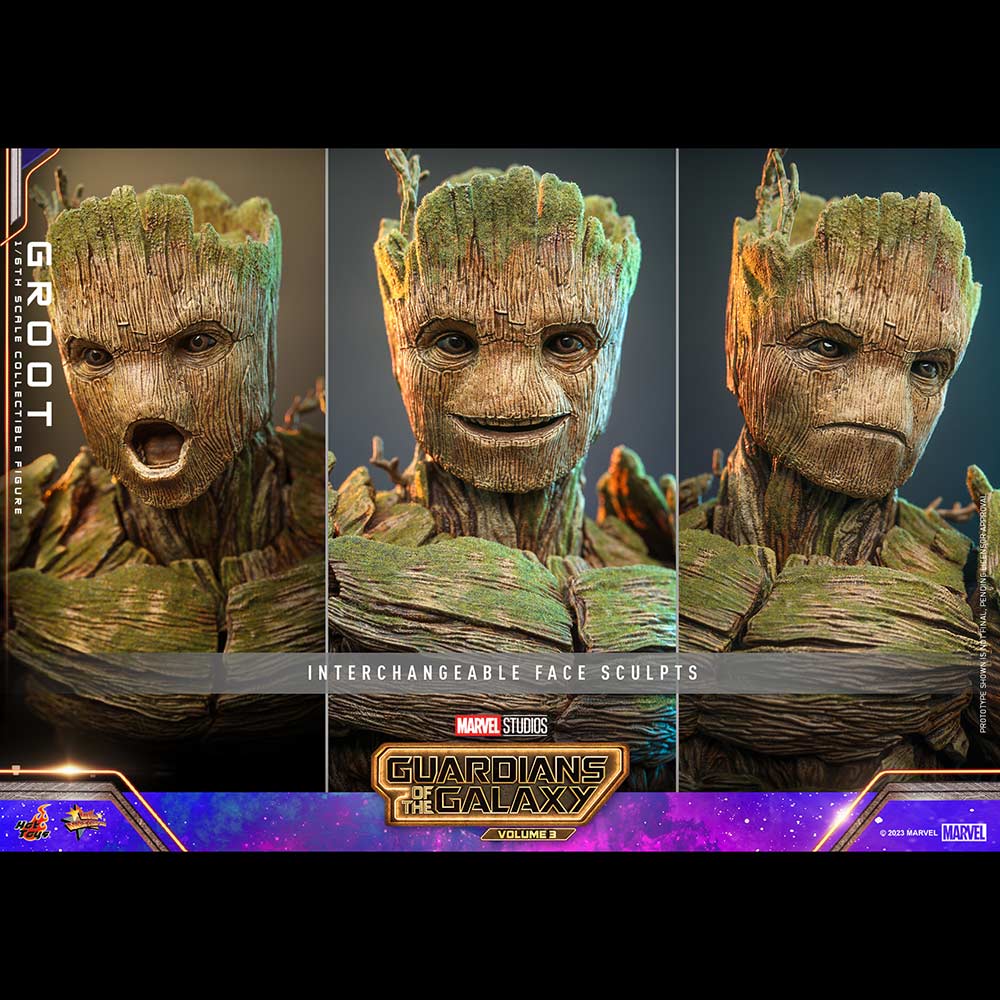 (PO) Movie Masterpiece Series MMS706 - Guardians of the Galaxy Vol. 3 - Groot Image_5