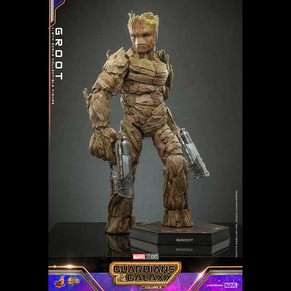 (PO) Movie Masterpiece Series MMS706 - Guardians of the Galaxy Vol. 3 - Groot Image_8