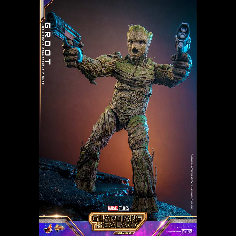(PO) Movie Masterpiece Series MMS706 - Guardians of the Galaxy Vol. 3 - Groot Image_9
