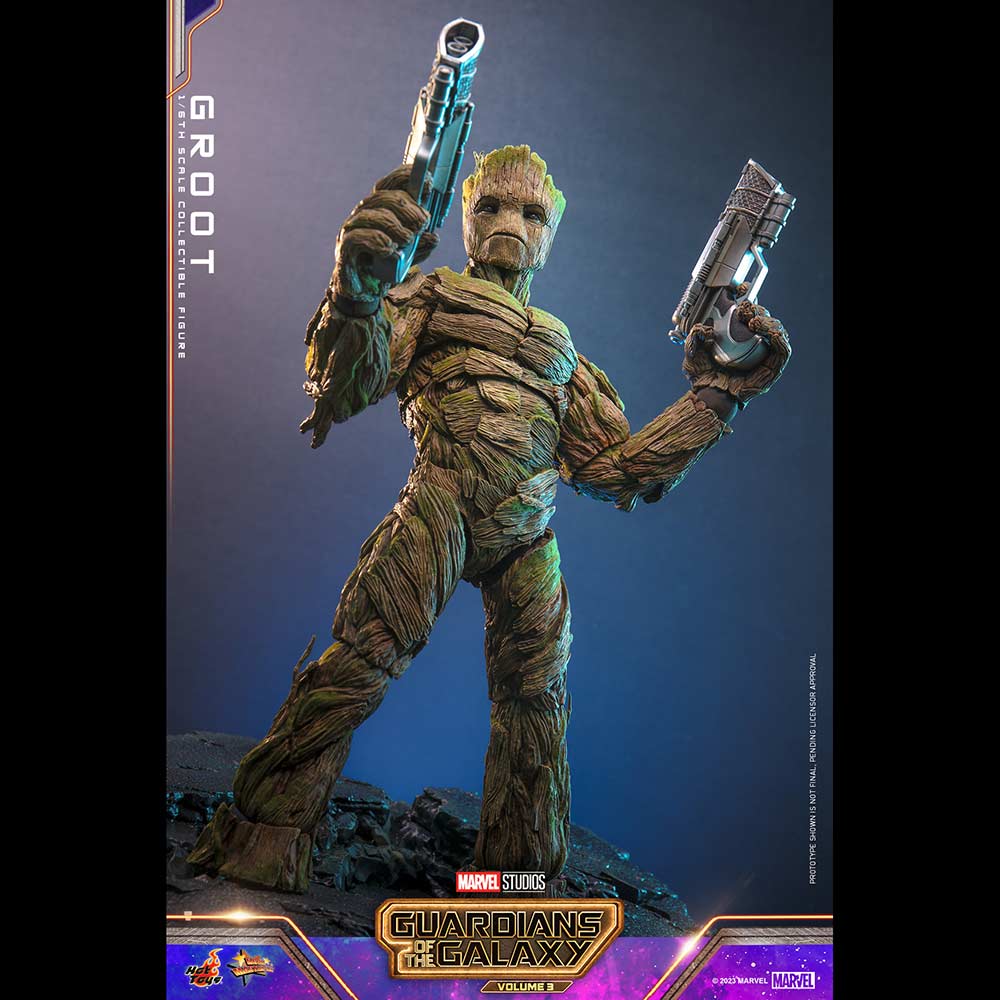 (PO) Movie Masterpiece Series MMS706 - Guardians of the Galaxy Vol. 3 - Groot Image_10