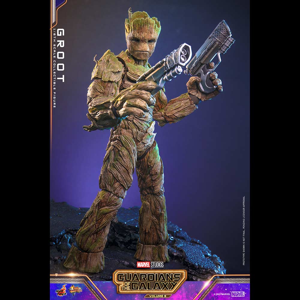(PO) Movie Masterpiece Series MMS706 - Guardians of the Galaxy Vol. 3 - Groot Image_11