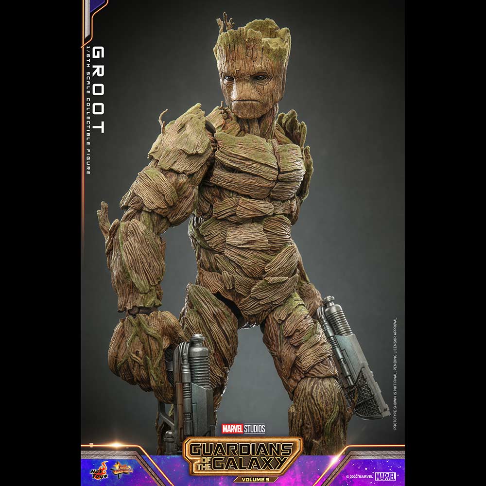 (PO) Movie Masterpiece Series MMS706 - Guardians of the Galaxy Vol. 3 - Groot Image_12