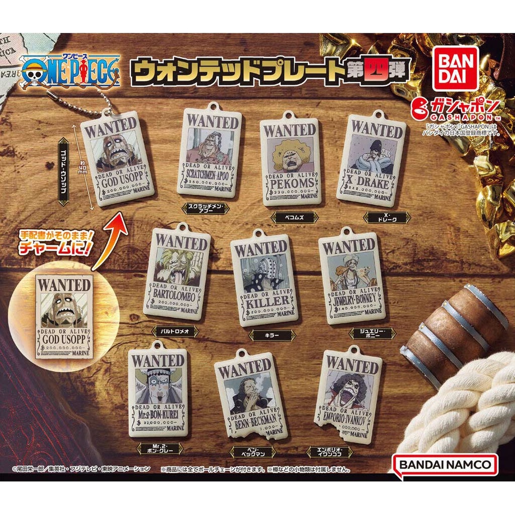 One Piece Wanted Plate Vol4 Image_1