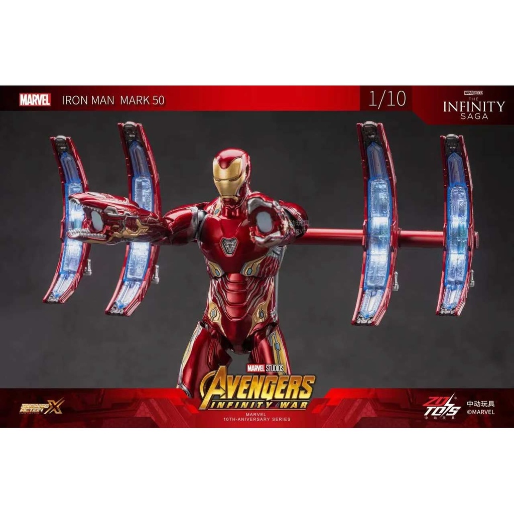 ZD Toys Marvel Avengers Infinity War Iron Man Mark L Image_5