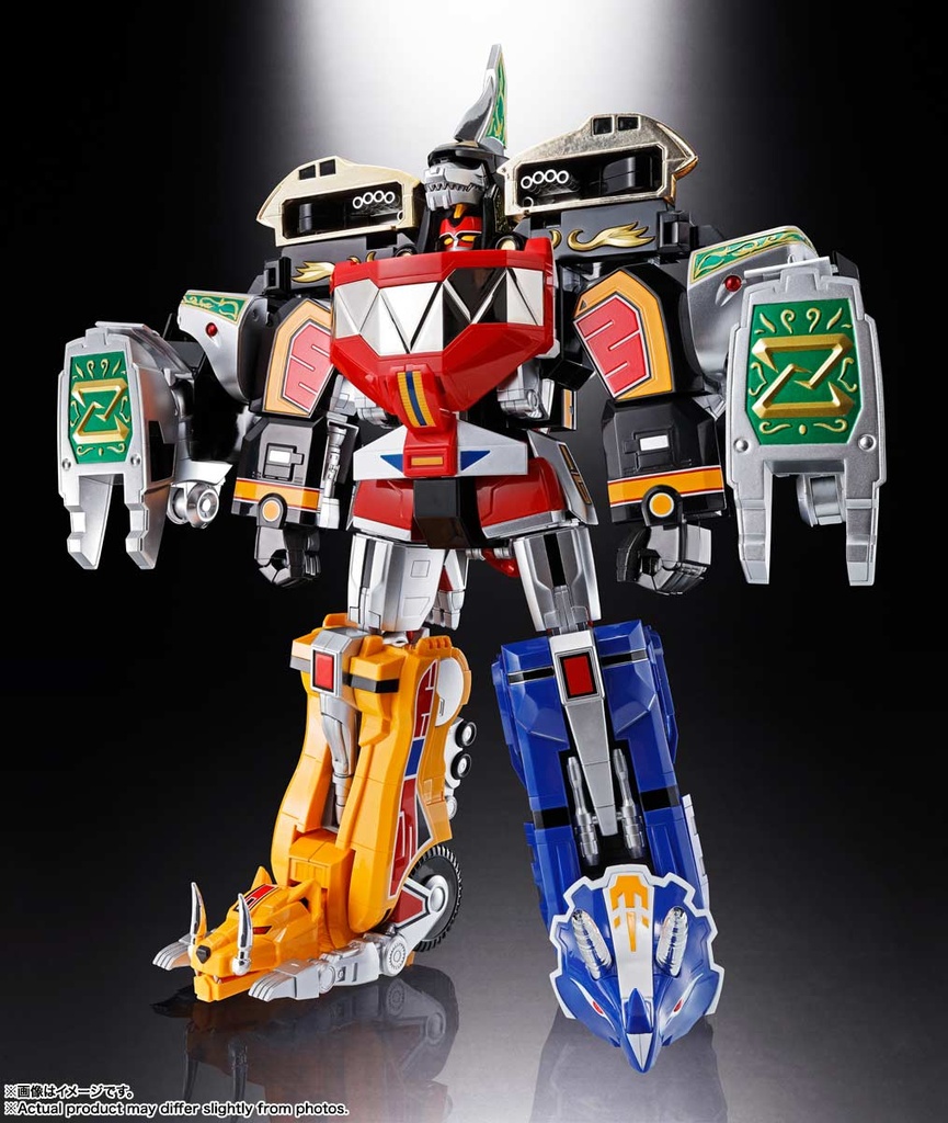 (PO) Soul of Chogokin Kyoryu Sentai Zyuranger GX-72 Megazord & GX-78 Dragonzord Image_3
