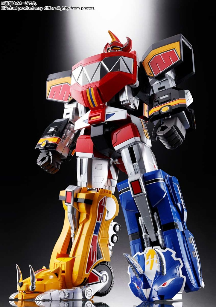 (PO) Soul of Chogokin Kyoryu Sentai Zyuranger GX-72 Megazord & GX-78 Dragonzord Image_6