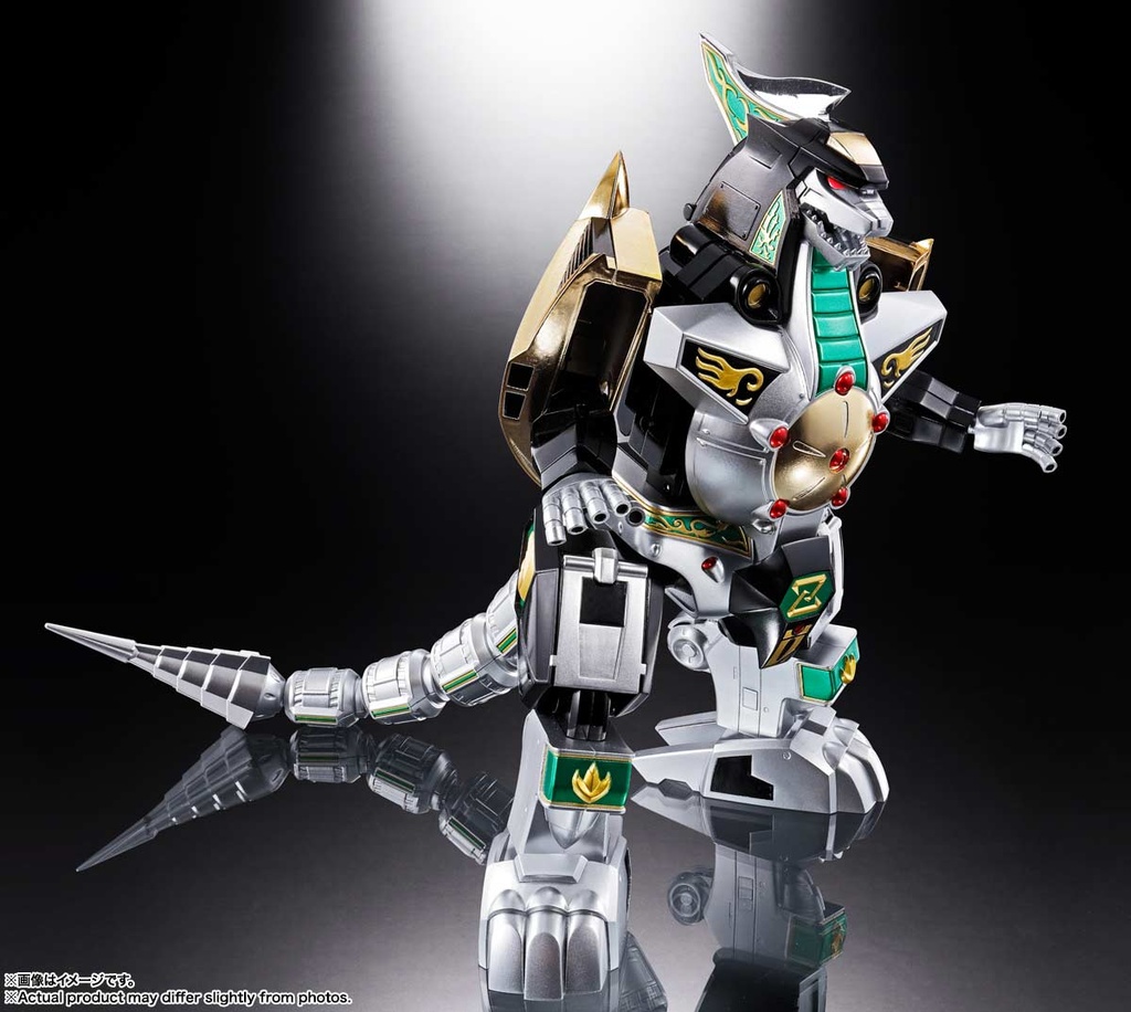 (PO) Soul of Chogokin Kyoryu Sentai Zyuranger GX-72 Megazord & GX-78 Dragonzord Image_10