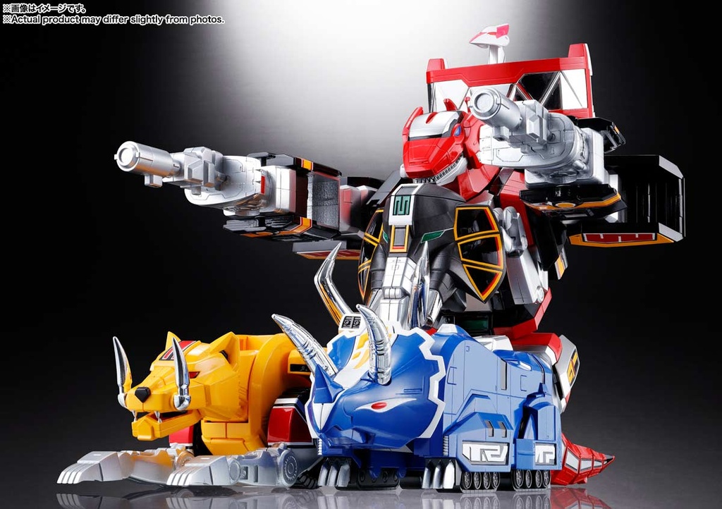 (PO) Soul of Chogokin Kyoryu Sentai Zyuranger GX-72 Megazord & GX-78 Dragonzord Image_19