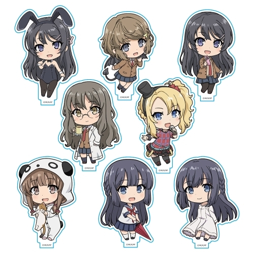 Rascal Does Not Dream of Bunny Girl Senpai Acrylic Stand Collection Image_1