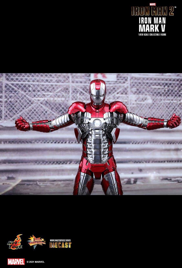 (PO) MMS400D18 - Iron Man 2 - Mark V (Reissue) Image_9
