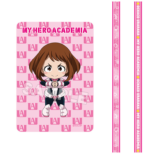 My Hero Academia Nendoroid Plus Neck Strap with Card Uraraka Ochako Image_1