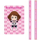My Hero Academia Nendoroid Plus Neck Strap with Card Uraraka Ochako Image_1