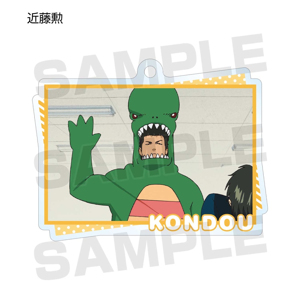 Gintama Class 3-Z Ginpachi-sensei Trading Acrylic Key Chain [BOX] Image_5