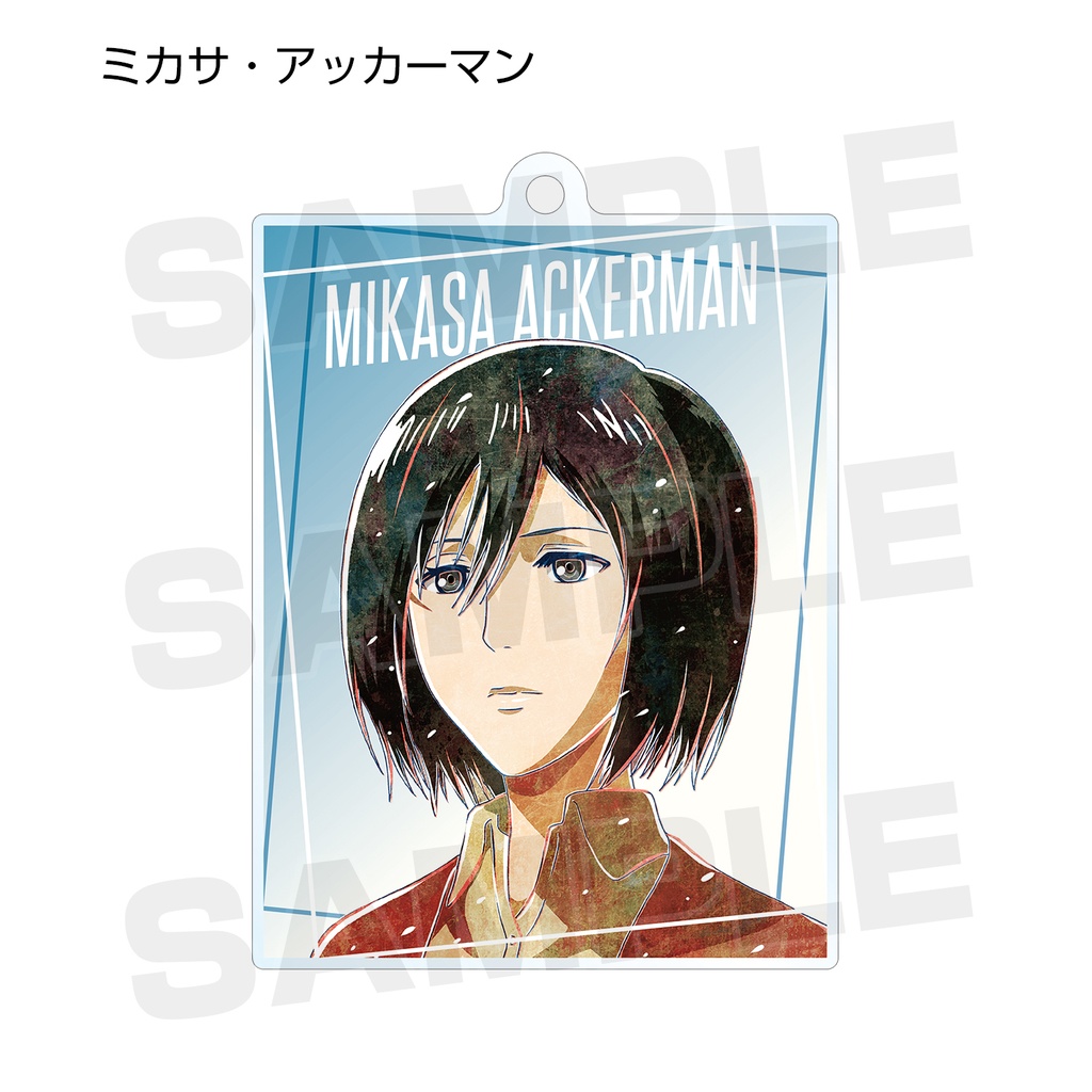 Attack on Titan Trading Ani-Art Acrylic Key Chain Vol. 2 [BOX] Image_3