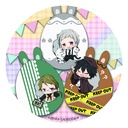Bungo Stray Dogs DEAD APPLE Piyotto Rabbit Trading Can Badge [BOX] Image_9