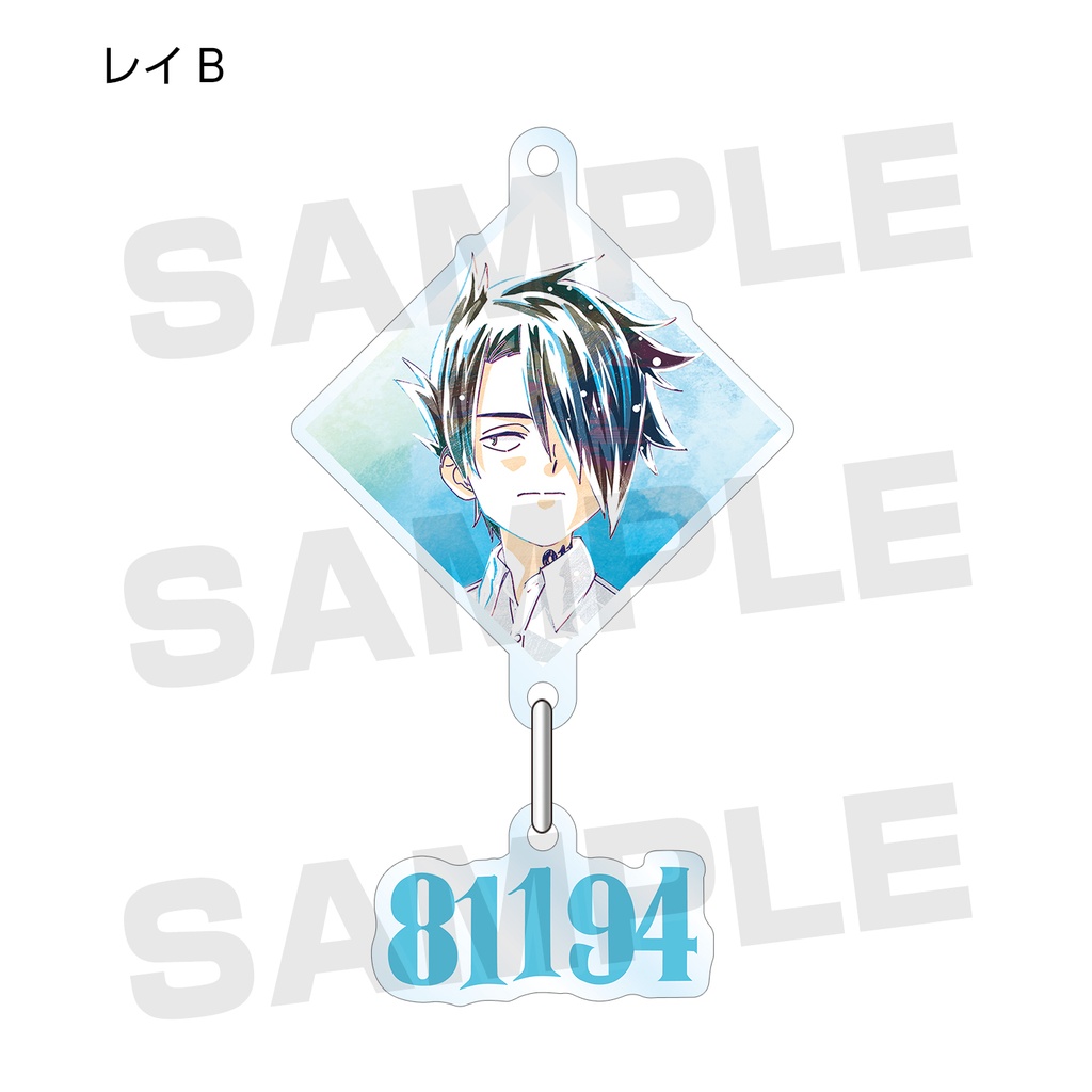 The Promised Neverland Trading Ani-Art Yurayura Acrylic Key Chain [BOX] Image_9