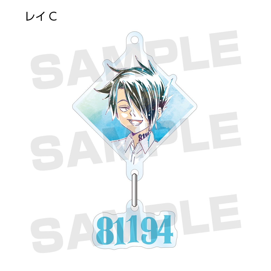 The Promised Neverland Trading Ani-Art Yurayura Acrylic Key Chain [BOX] Image_10