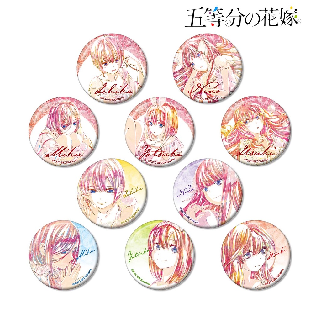 The Quintessential Quintuplets Trading Ani-Art Can Badge Vol.2 [BOX] Image_2