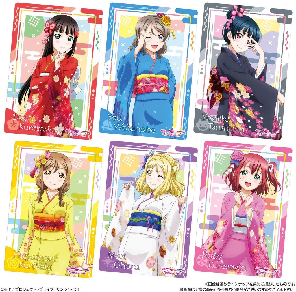 Love Live! Sunshine! Wafer Aqours 5th Anniversary 3 [BOX] Image_4
