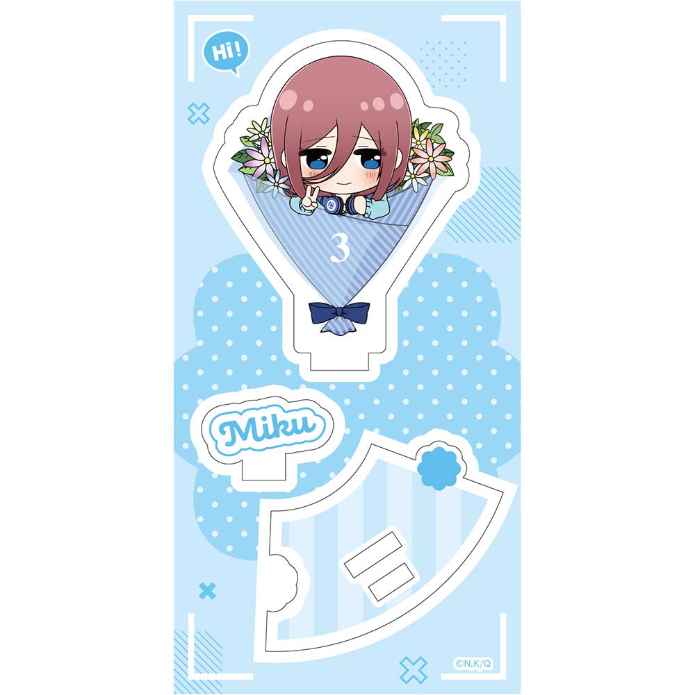 The Quintessential Quintuplets Quintuplets Acrylic Stand Nakano Miku Image_1