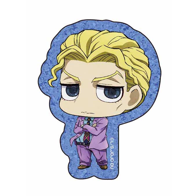 JoJo's Bizarre Adventure Part IV Lame Acrylic Badge 6 Kira Yoshikage Image_1