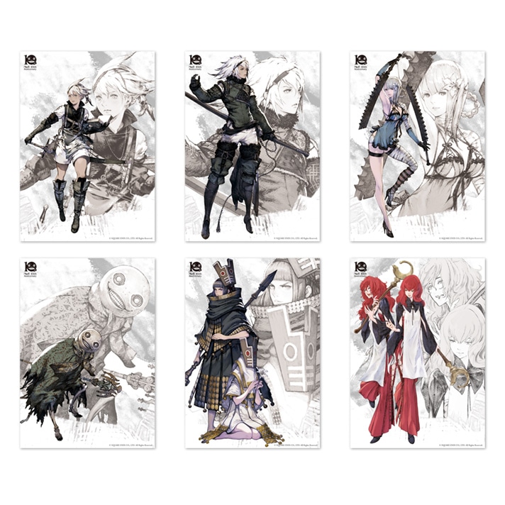 NieR Game Series 10th Anniversary Kuji Image_10