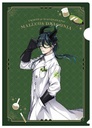 Disney Twisted Wonderland Clear File Lab Coat Malleus Draconia Image_1