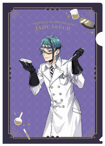 Disney Twisted Wonderland Clear File Lab Coat Jade Leech Image_1