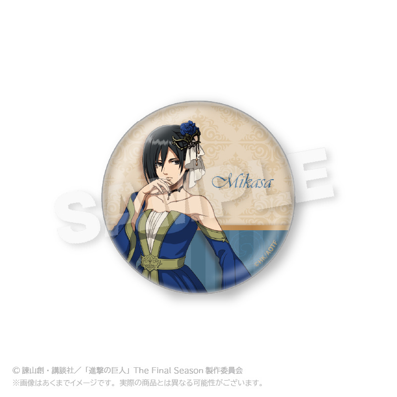 (PO) Attack on Titan Trading Can Badge Masquerade Ver. [BOX] Image_7