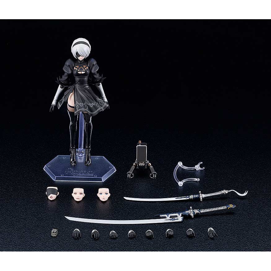 (PO) figma 613 NieR:Automata Ver1.1a - 2B (YoRHa No.2 Type B) Image_11