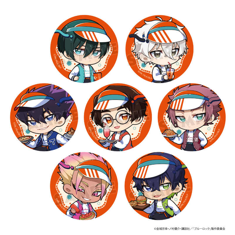 (PO) Blue Lock Trading Can Badge Retro Diner / Ver. B [BOX] Image_1