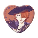 (PO) Bungo Stray Dogs Original Illustration Heart Can Badge modern fashion [BOX] Image_14