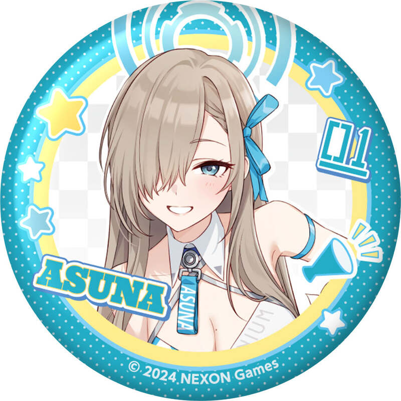 (PO) Blue Archive Trading Original Illustration Can Badge 3.5th Anniversary POP UP STORE [BOX] Image_3