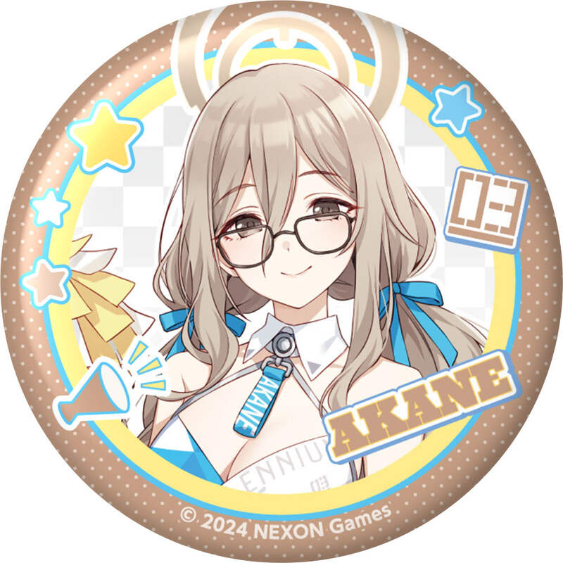 (PO) Blue Archive Trading Original Illustration Can Badge 3.5th Anniversary POP UP STORE [BOX] Image_5
