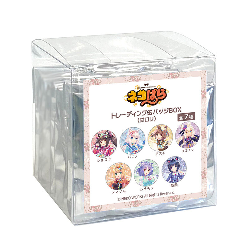 (PO) Nekopara Trading Can Badge Sweet Lolita [BOX] Image_2
