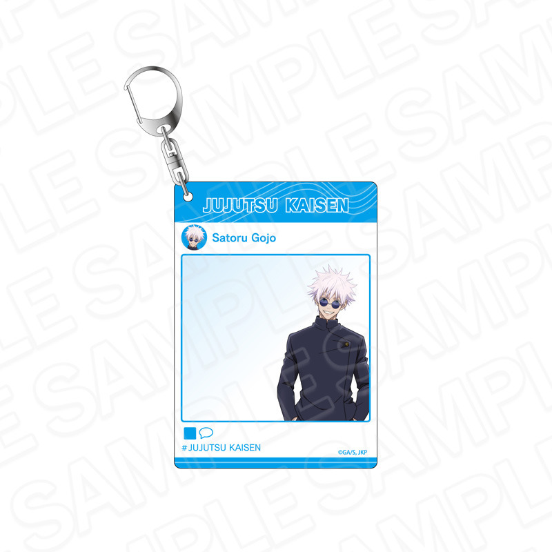 (PO) Jujutsu Kaisen Hidden Inventory / Premature Death Instant Photo Style Key Chain Gojo Satoru Image_1