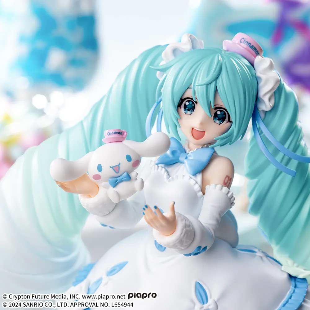 Hatsune Miku x Cinnamoroll Luminasta White Dress ver. Image_5
