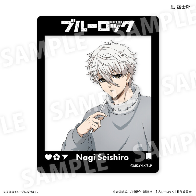 (PO) Blue Lock Wake Up & Get Ready Trading SNS Style Acrylic Card [BOX] Image_4