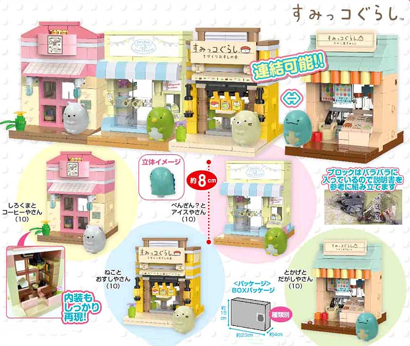 Sumikkogurashi Shop Blocks with Mascot Image_2