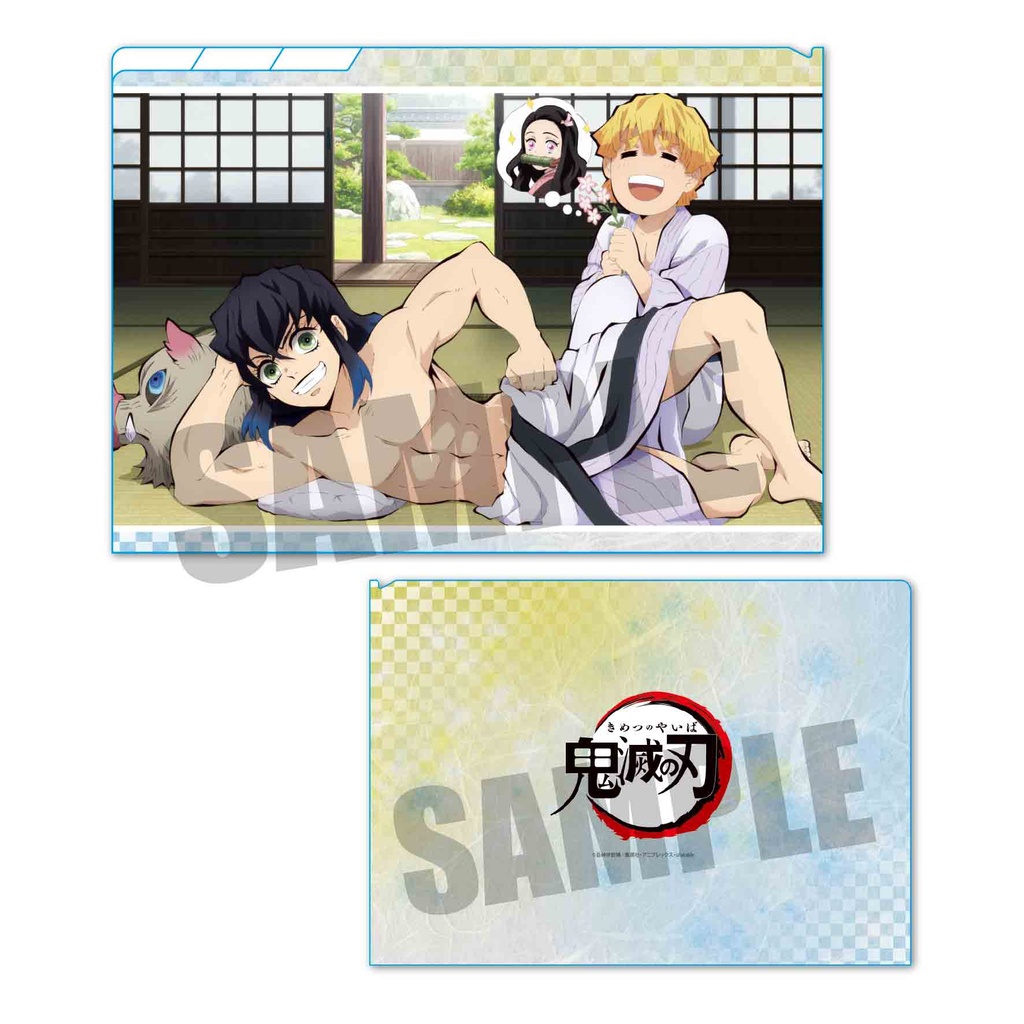 (PO) Demon Slayer: Kimetsu no Yaiba Clear File 3 Pocket Vol. 2 Zenitsu & Inosuke (2) Image_1