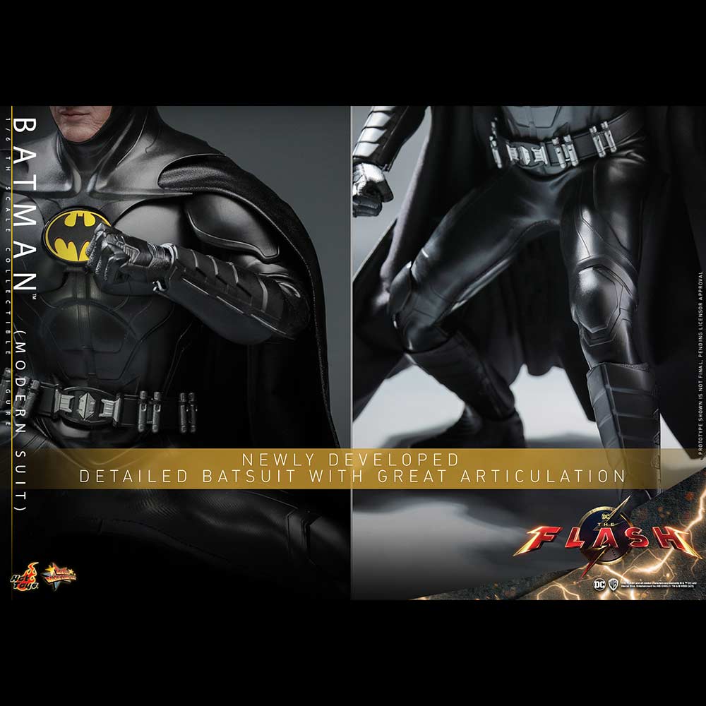 (PO) Movie Masterpiece Series MMS712 - The Flash - Batman (Modern Suit) Image_16
