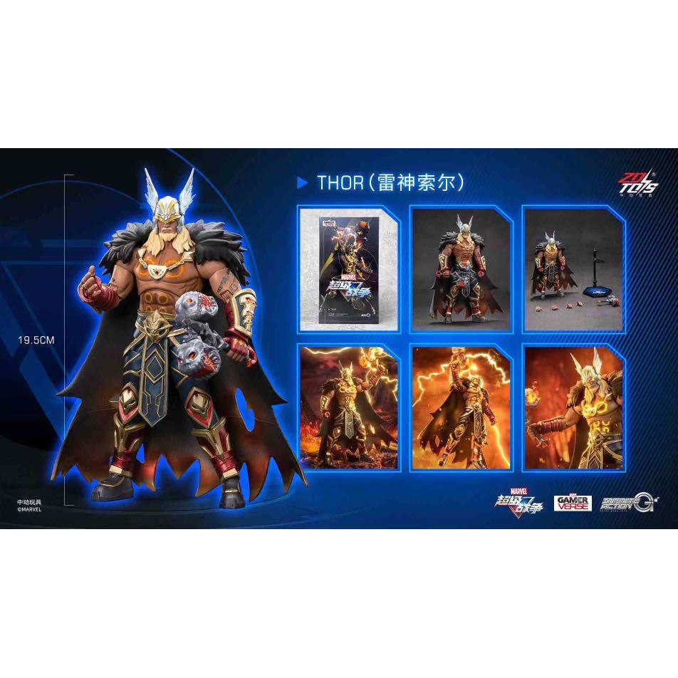 ZD Toys Marvel Super War Thor: Hel-Sworn Costume Image_1