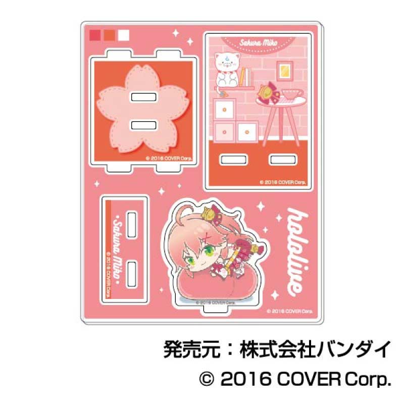 Tsunagaru Acrylic Room Stand Hololive Hug Meets Vol. 1 04 Sakura Miko TR Image_1