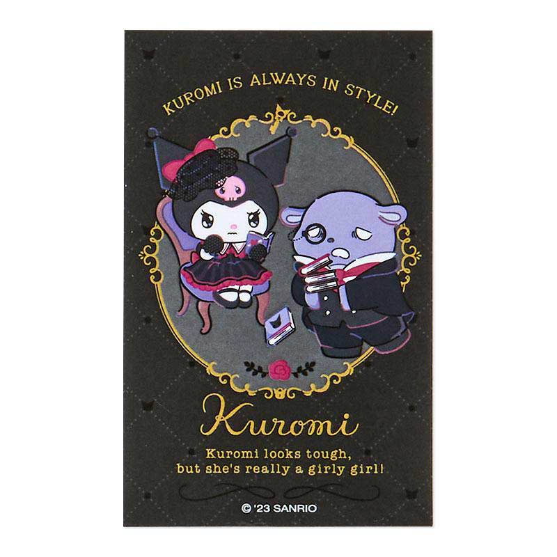 Sanrio Kuromi and Baku Card Case with Sticker set Image_6